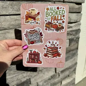 Booked for Fall Kindle Clear Case Insert