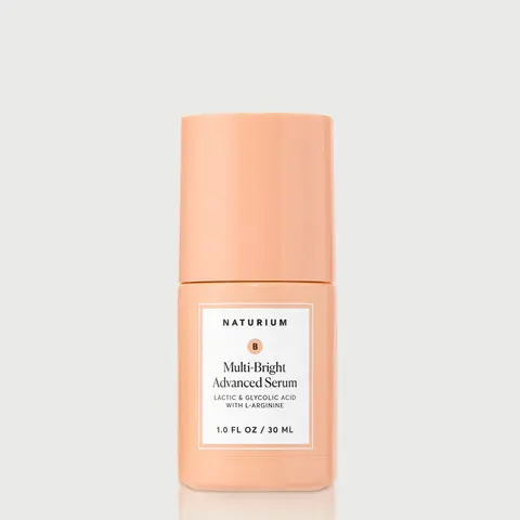 Naturium Multi-Bright Advanced Serum, Lactic & Glycolic Acid with L-Arginine