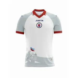 2026 MEN'S HAITI SOCCER TEAM FANS JERSEY  - ORIGINAL SIZE M G3Y