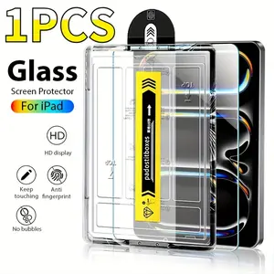 1 Piece Dust-Free Installation Tempered Glass for iPad A16 11th Generation 2025 Model 11inch Screen Protector 10inch 9inch 10th Generation Anti-Scratch Anti-Impact Full Coverage Protective Tablet Screen Protector, Tempered Screen Film Protection