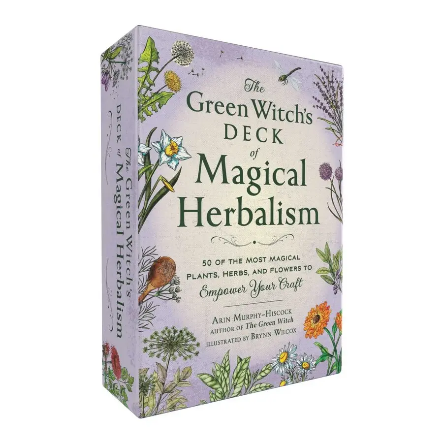 GREEN WITCH'S DECK OF MAGICAL HERBALISM: 50 OF THE MOST MAGICAL PLANTS, HERBS, AND FLOWERS TO EMPOWER YOUR CRAFT