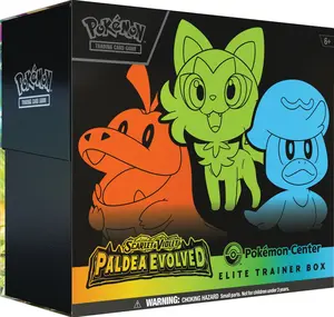 Paldea Evolved Pokemon Center Elite Trainer Box