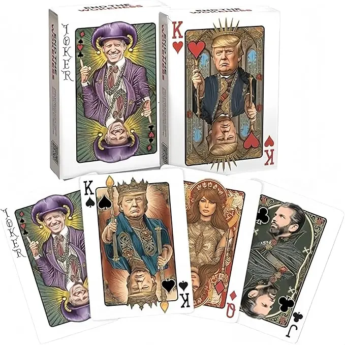 Trump Playing Cards Premium Collectible Deck 52 Cards + 2 Jokers Standard (1pcs)