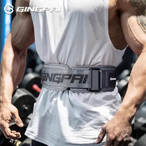 Gingpai Professional Fitness Belt for Squats Deadlifts & Powerlifting Core Support Unisex Weightlifting Equipment for Men Women