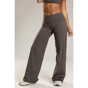 FEATHERTECH Foldover Straight Leg Pant