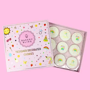 Unicorn Designer Decorated Cookies