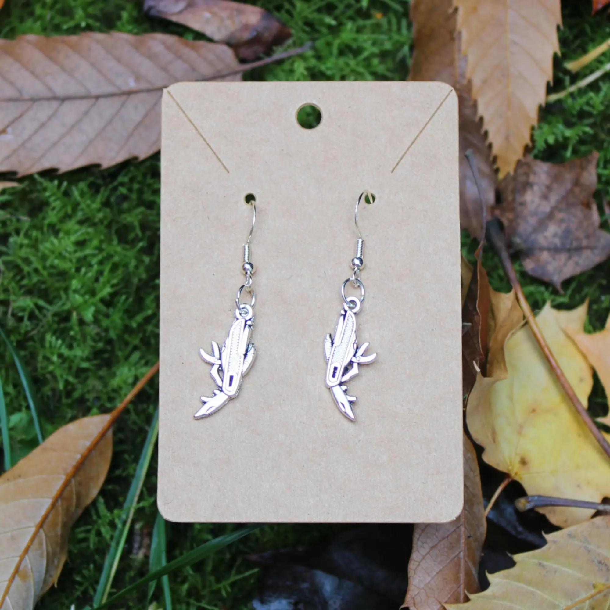 Pocket Knife Earrings