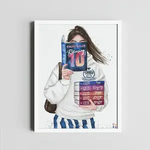 Releasing 10 book art print | Boys of Tommen series wall art | UK & US covers | hair color and skin options, Everyday Basic