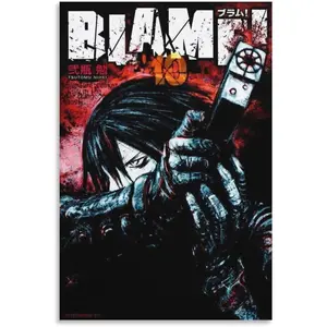 BLAME! Poster Anime Art Wallpaper (1) Picture Print Wall Art Poster Painting Canvas Posters Artworks Room Aesthetic