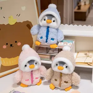 Cute Penguin Plush Toy Soft Plush Stuffed Cartoon Penguin Doll Birthday Gift for Children Christmas Gift Decoration New Year Gift mallow  mash stuffed  animals  for  kids plushie toy stuff animal toy christmas gift valentine chinese  toys