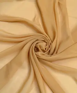Gold Chiffon Fabric