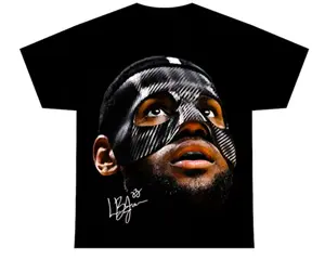 Rare LeBron James T-Shirt: Jumbo Print Last Dance Edition