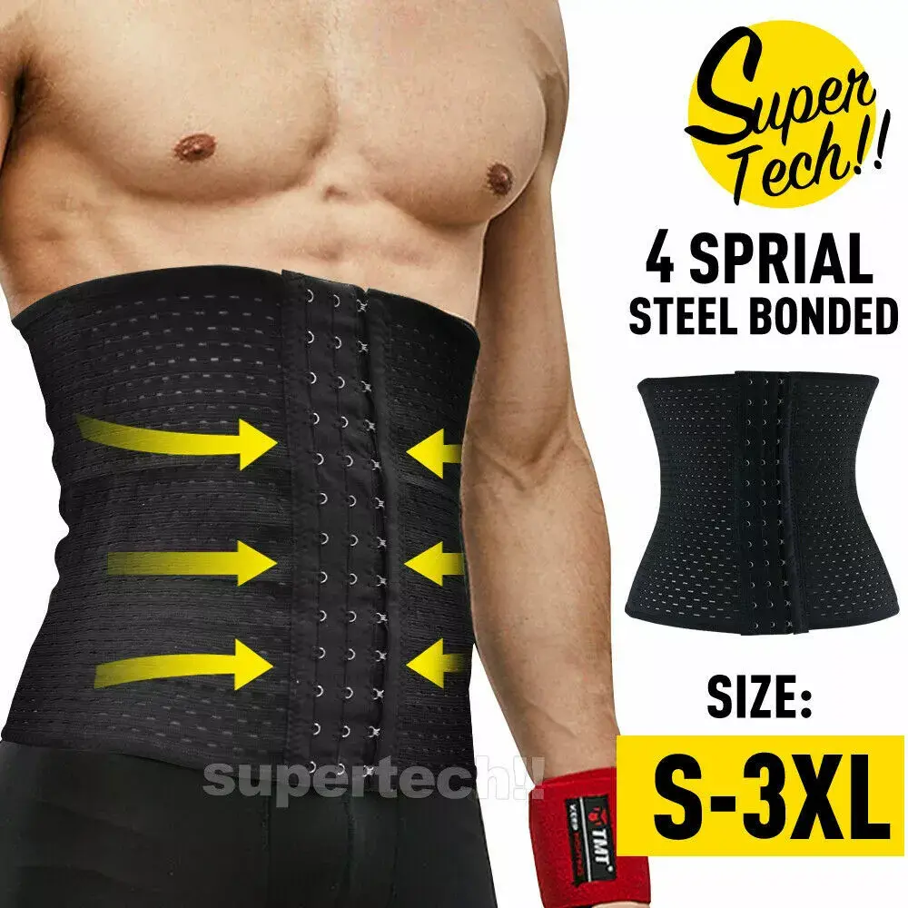 [HIGH END] Women LATEX Waist Trainer Long Torso Cincher Body Shaper Slimming Corset Belt Compression Shapewear