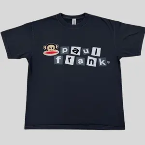 Paul Frank Monkey Tee, Vintage Cartoon Graphic Shirt, Retro Y2K Streetwear, Unisex Casual Tee