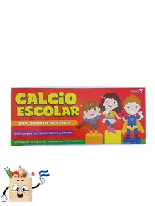 Calcio Escolar Suplemento Dietetico para niños / Dietary Supplement vitamins
