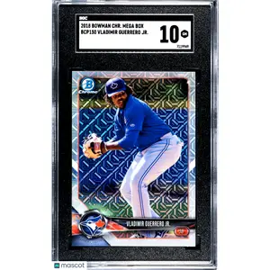 2018 Bowman Chrome Mega Box Vladimir Guerrero JR. #BCP150 SGC 10