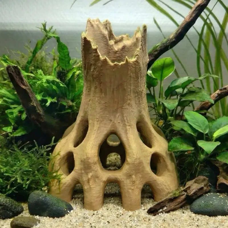 Aquarium Terrarium Standing Tree Cave Hideout Aquarium Terrarium Standing Tree Cave Hideout