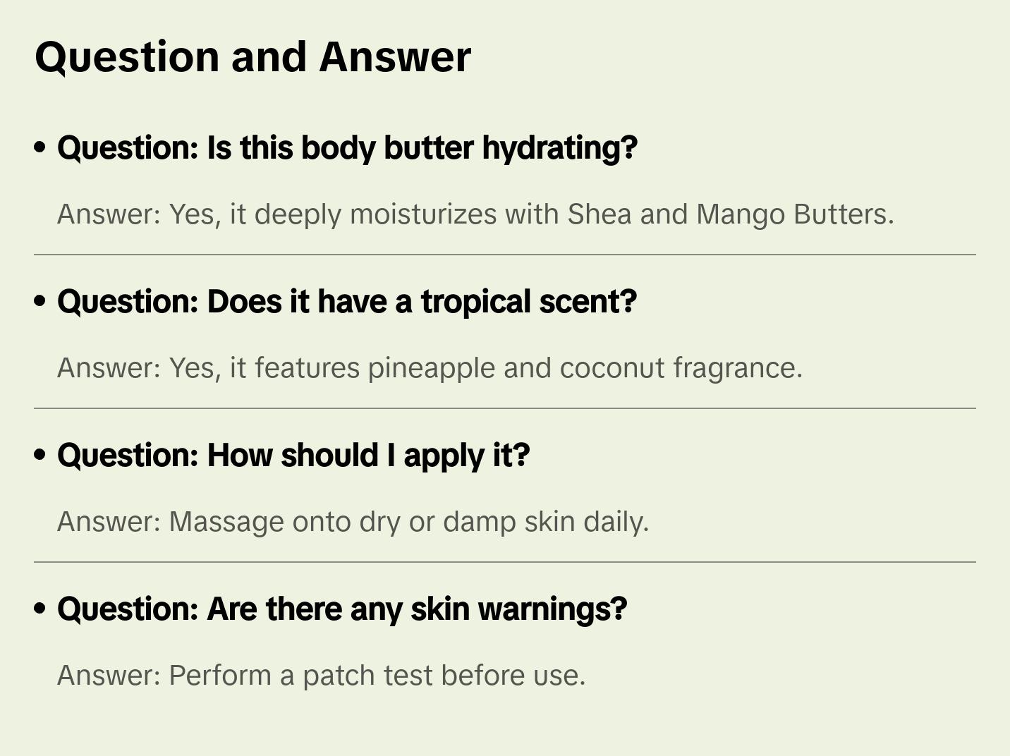 Island Escape Body Butter with Pineapple, Coconut & Skin-Loving Ingredients Body Care Lotions