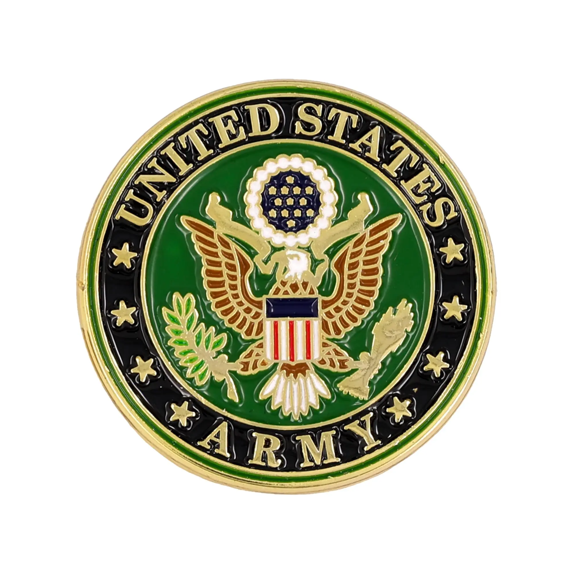 U.S. Army Eagle Logo Lapel Pin, Fashion Accessory for Costume Jewelry & Accessories Collections