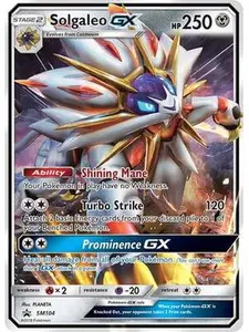 Solgaleo GX - SM104