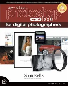 USED-The Adobe Photoshop Cs3 Book for Digital Photographers by Kelby, Scott (Paperback)