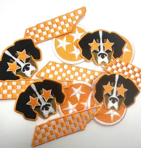 Tennesee Style Patch, Checkered, Smokey, Tristar, Trucker Hat Patches