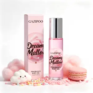 10ML Marshmallow Skincare Pheromone Oil - Roll-On Subtle Essential Fragrance Oil, Sweet Candy for Men and Women, Dating Traveling Home