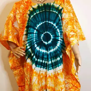 Batik Long Boubou,  Tie and Dye adhiré , African Fashion, Kampala dress Fit Women Casual elegant Maxi.