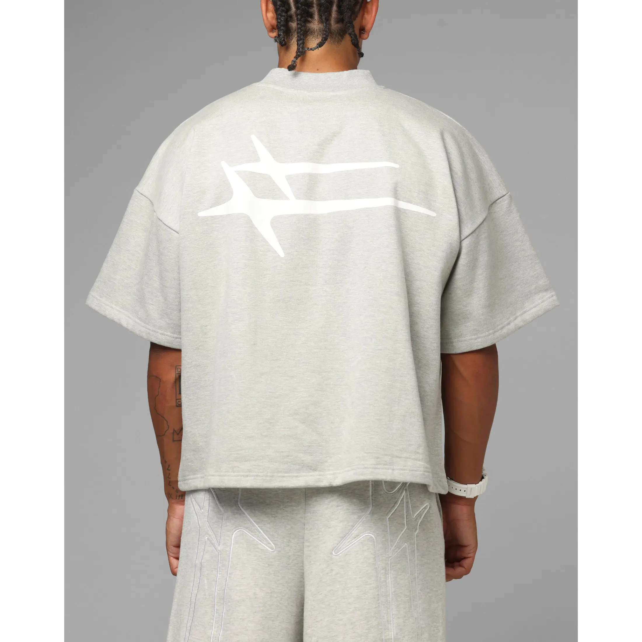 Loiter Ultra Hybrid Premium T-Shirt Grey