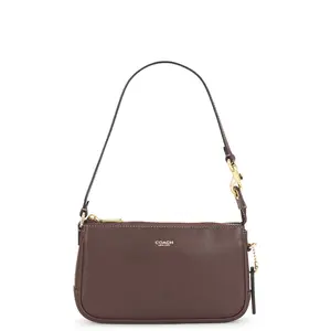 Coach Natural Grain Leather Plaza Bag 18 in Maple
