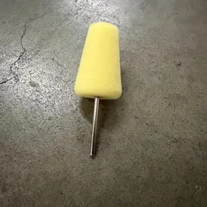 Auto Wheel Polishing Sponge Used for Electric Drill 3inch/ 4inch Burnishing Ball Polishing Cone Car Hub Buffing Sponge Car Polisher Tool