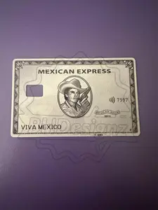Mexican Express Credit Card Cover Money Sticker Decal Chip High Quality Glossy