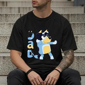 Blue Family T-Shirt, Blue Dad T-Shirt, Blue Birthday Party T-Shirt, Blue Era T-Shirt