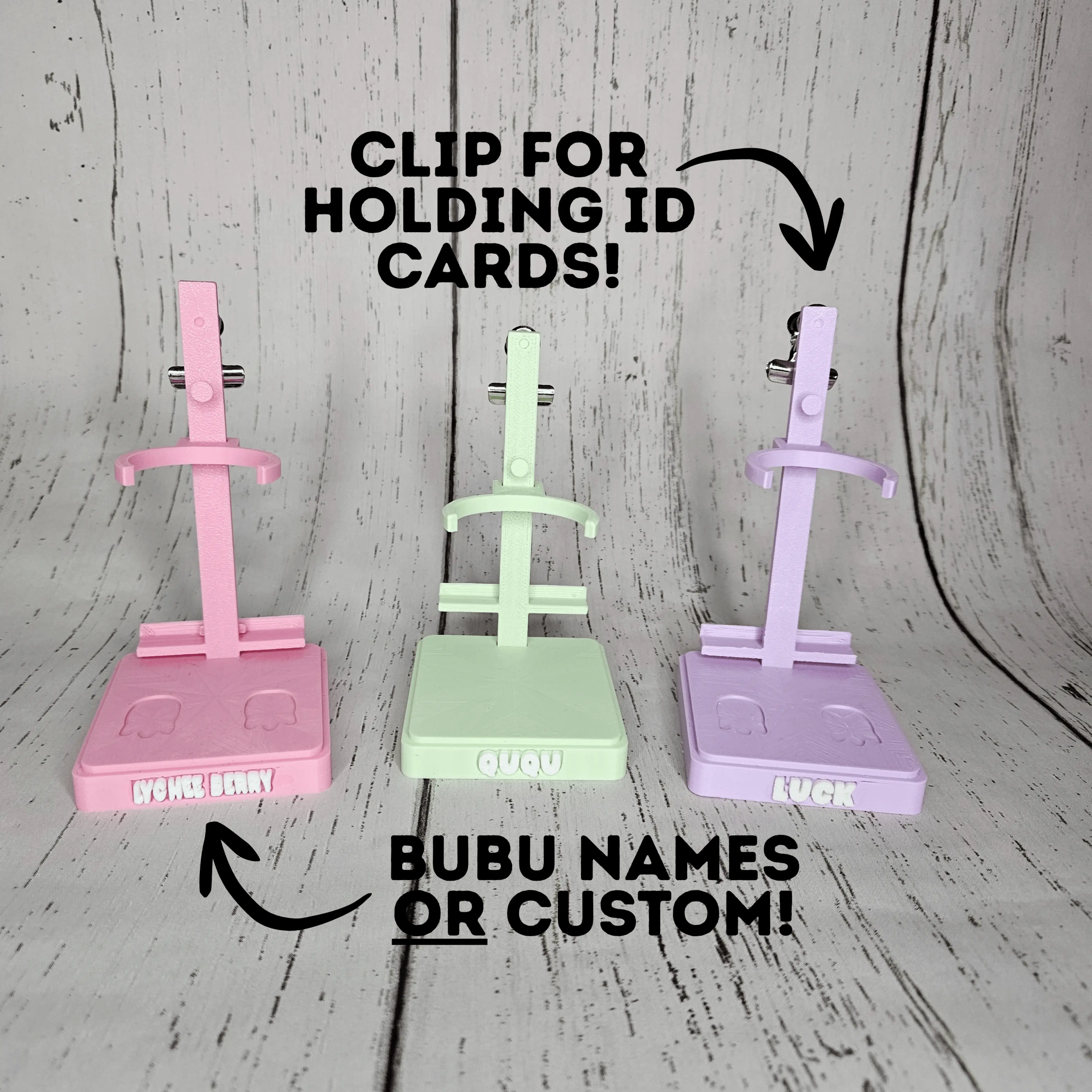 Complete Labubu Stand Collection (21 Stands) – Custom 3D Printed
