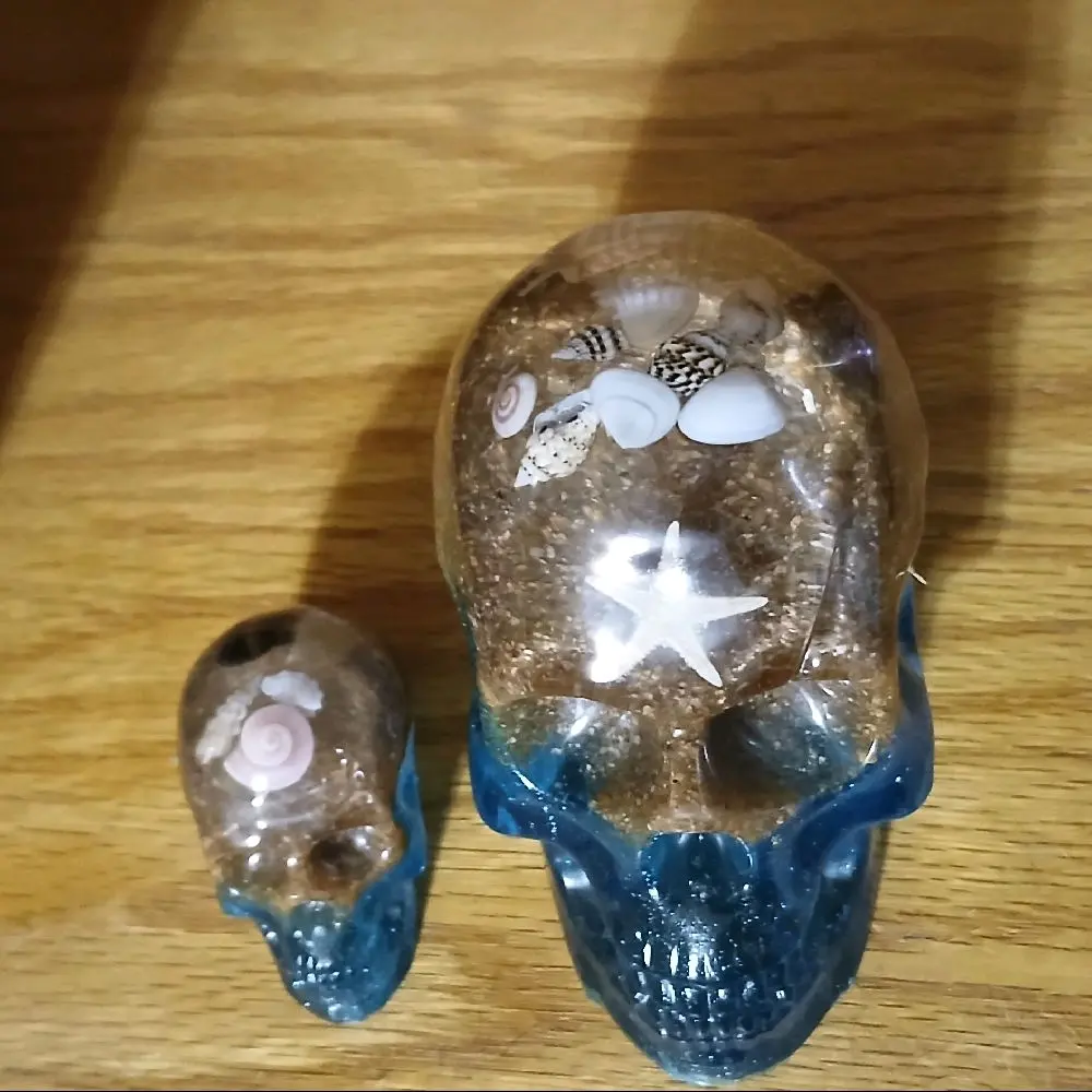 resin skulls