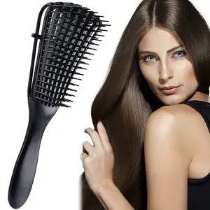 8-Claw Hair Comb for Volumizing, Soft Massage Brush, Scalp Massager, Detangling Comb for Curly Hair, Detangling Hairbrush, 1 Piece, Finishing Comb