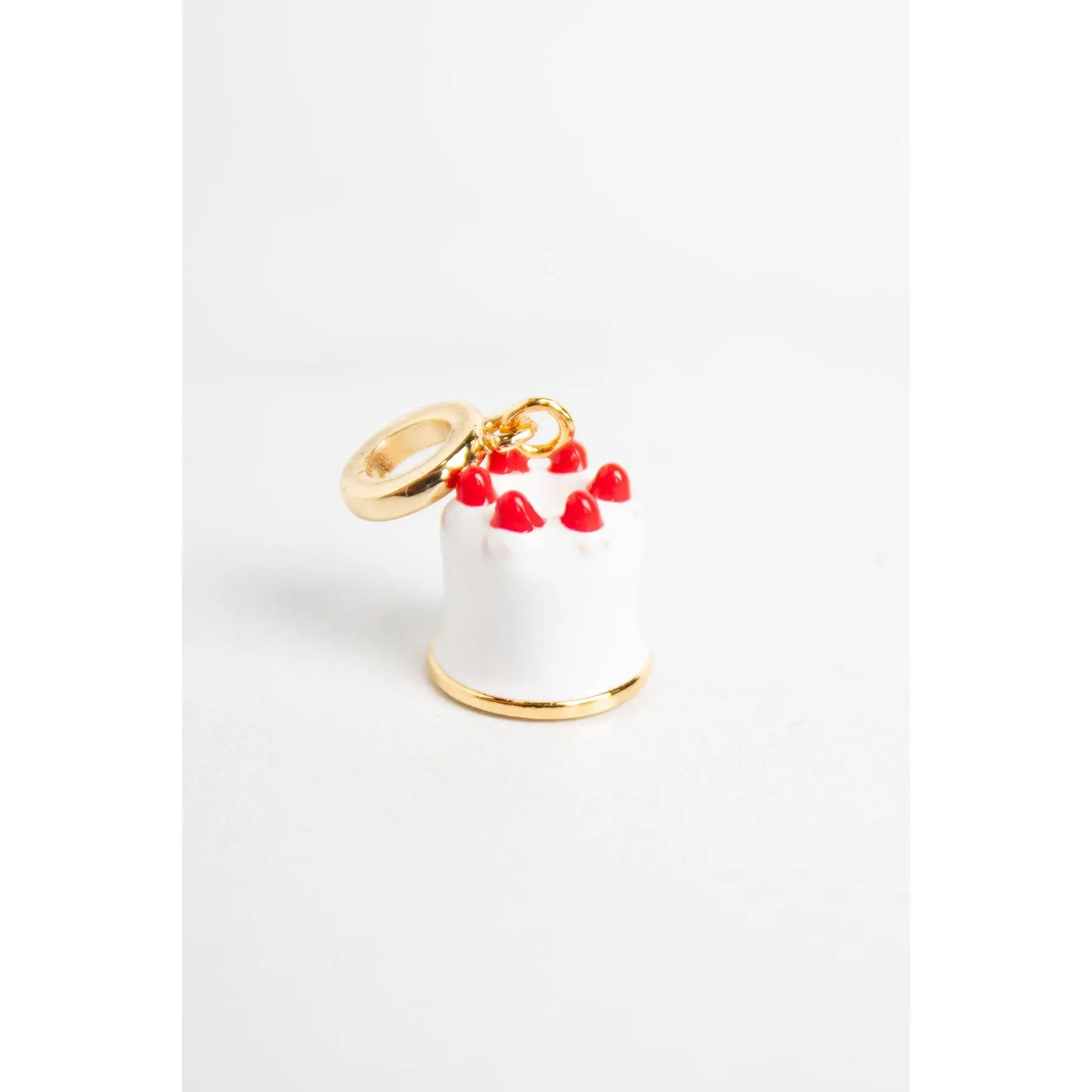 Raspberry Champagne Cake Charm