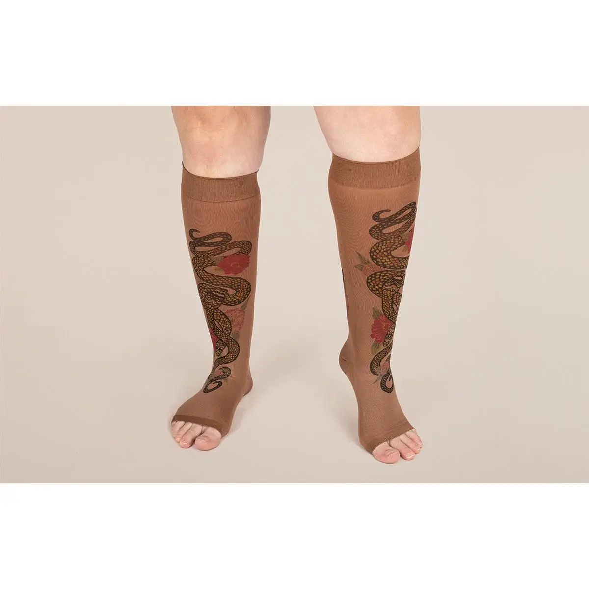 Charm Mocha Gradient Compression Socks
