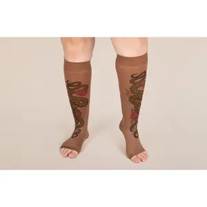 Charm Mocha Gradient Compression Socks