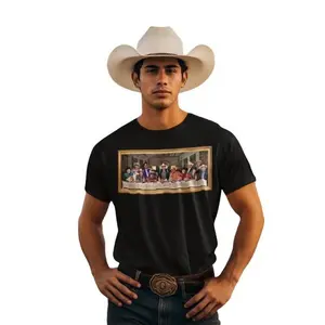 Chalino Sanchez Valentin Elizalde Lalo Mora Unisex T-Shirt - La Ultima Cena Norteña - Fashion Statement Cotton Fit