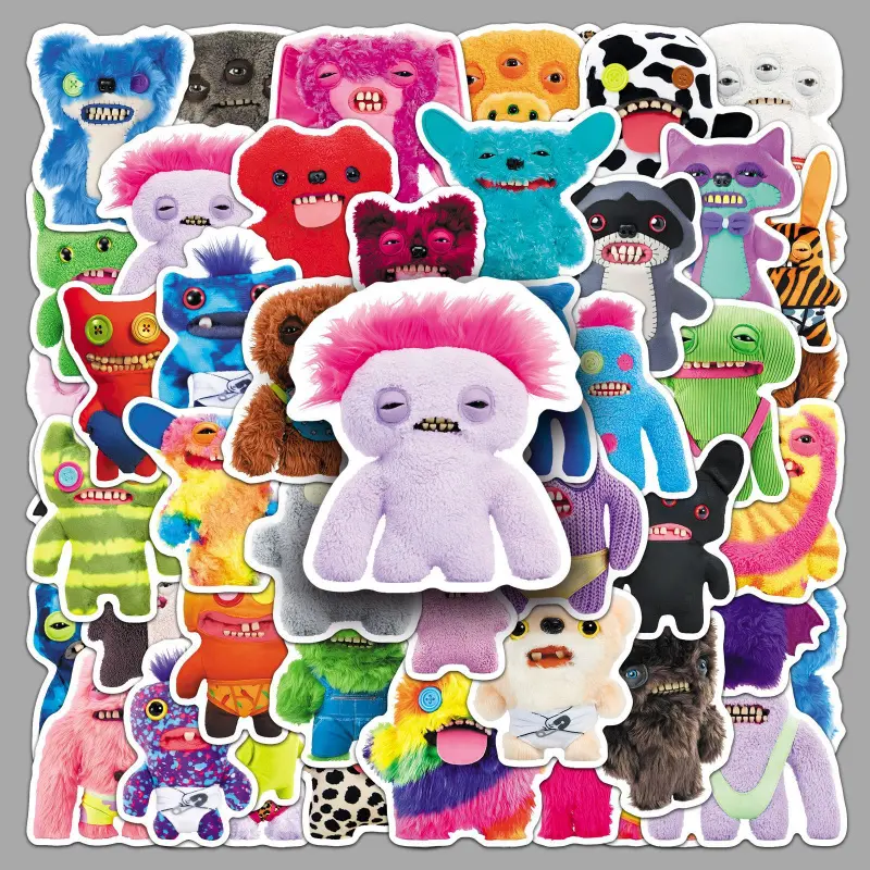 50 PCS Premium Self-Adhesive Waterproof Vinyl Stickers - Cute Kawaii Fun Designs Aesthetic Cute Stickers, Mobile Phone Accessories, Detachable for Laptops, Kids’ Stocking Stuffers