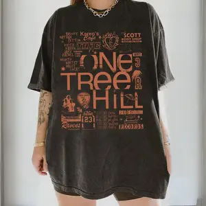 One Tree Hill Doodle Shirt, Tree Hill Raven Shirt, One Tree Hill Tee, Nathan Scott 23 Shirt, North Carolina Town Shirt, Halloween Gift