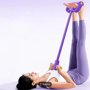 6-Tube Elastic Yoga Pedal resistance