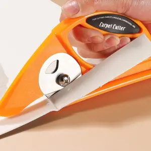 Leather Cutting Tool, Heavy-Duty Carpet Cutter, Wallpaper & Cardboard Cutting Machine, Durable Rug Trimming Equipment
