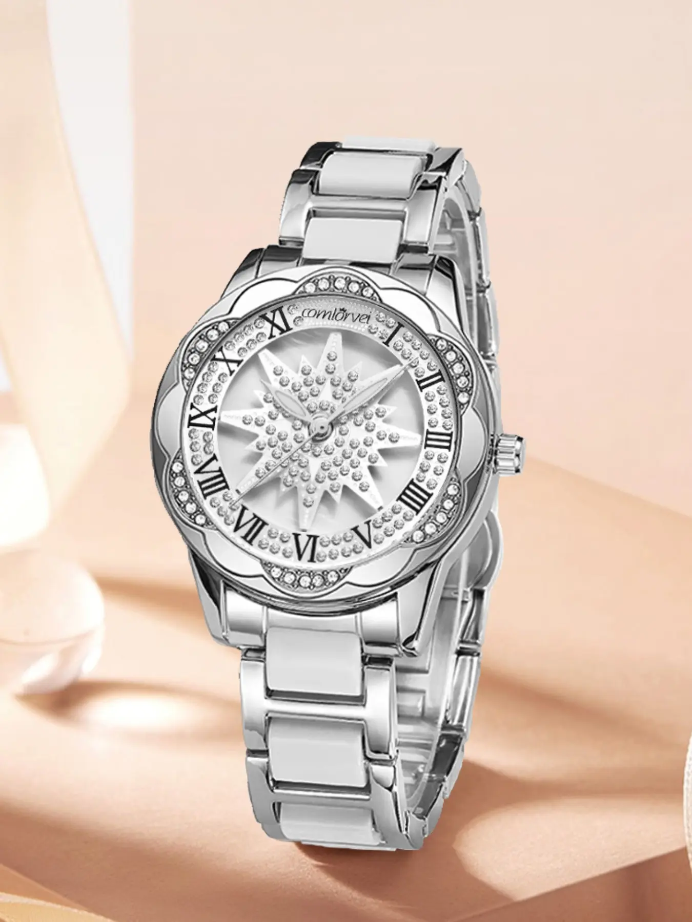 Dreamy Women’s Quartz Analog Watch Rotating Dial - TikTok Shop