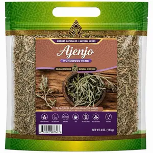 Ajenjo (Wormwood) Herbal Tea – Natural Dried Wormwood Leaves, 4oz Premium Herbal Blend for Traditional Wellness