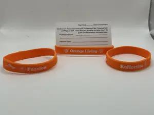 Goal Commitment Card and bracelet