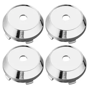 4pcs 60mm Dia 5 Clips Automotive Wheel Center Tyre Hub Caps Cover Car