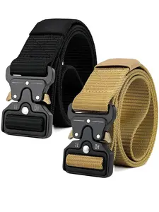 Adjustable Tactical Belt Set, Durable Nylon Fabric, Perfect for Everyday Use & Tactical Gear, / Design