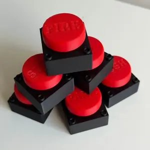 Red/ Green Button Clicker - 3d printed